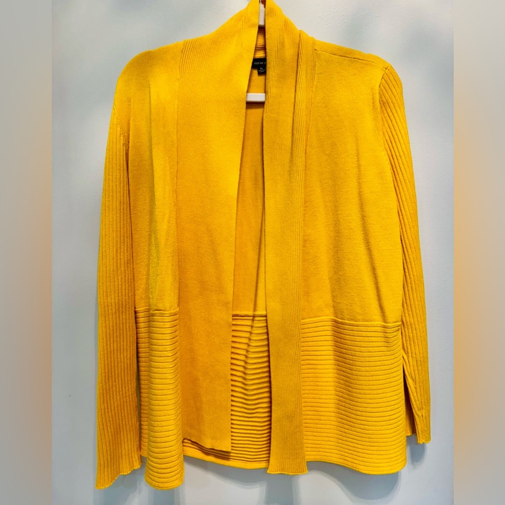 Verve Ami Mustard Yellow Women's Cardigan